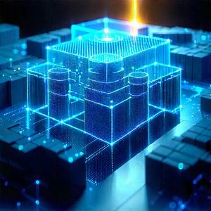 Blockchain Network Visualization With Large, Three-dimensional