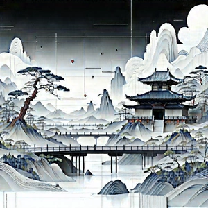 Machine Learning Visualization With Painting Mountainous