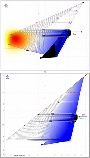 The Image Is A Graphical Representation Of A Rocket Launch