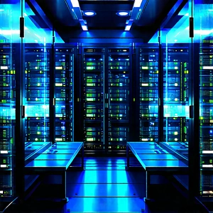 (futuristic:1.28) server room