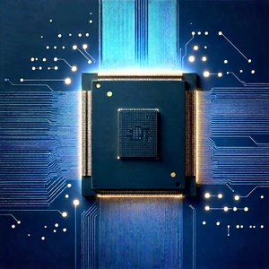 Microchip with data streams
