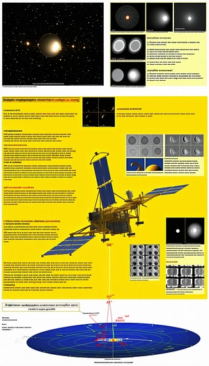 The Image Is A Yellow And Black Poster That Features A Space Shuttle On The Left Side