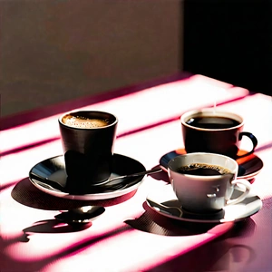 Lifestyle Stock Photography: Coffee With Friends With Like-minded Individuals With Table Cups