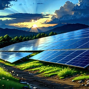Innovative Renewable Energy Design With Large Solar