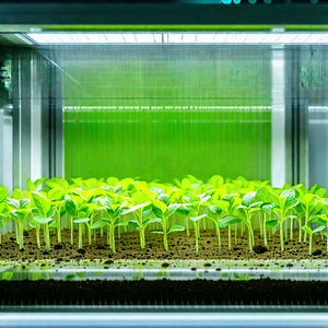 Agricultural Technology In Research Center With Image, There
