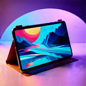 Tablet With Streaming Content With Tablet Computer