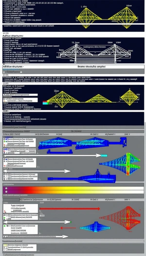 A Computer Screen Displays A 3d Model Of A Bridge