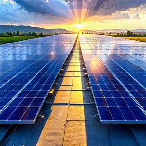 Innovative Renewable Energy Design With Large Solar