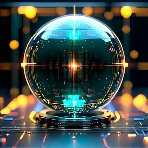Quantum computer with (digital:1.18) particles