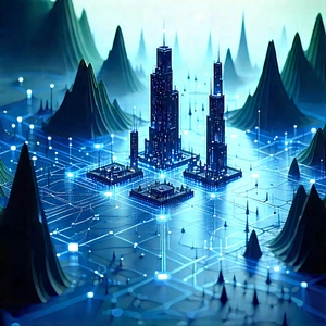 Blockchain Network Visualization With Image