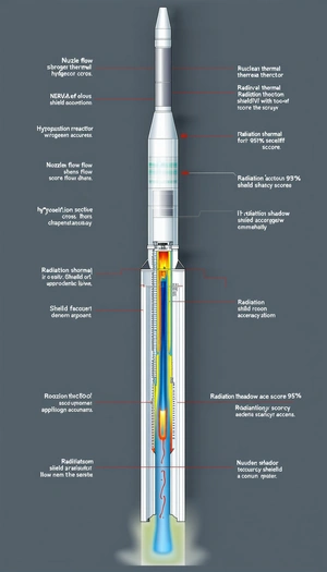 The Image Is A Diagram Of A Rocket, Showing Its Various Components And Their Functions