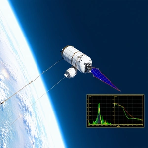 A Space Shuttle Traveling Through The Vast Expanse Of Space