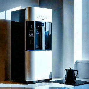 Innovative Smart Appliance Design With White Refrigerator