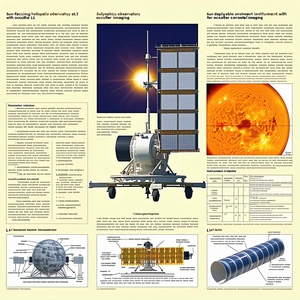 The Image Is A Page From A Book, Which Features A Solar Power Satellite