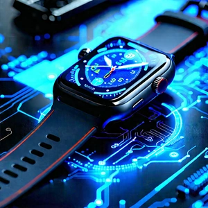 Smart watch with data visualization