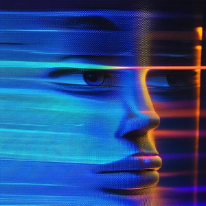 Tech Commercial Photography: Machine learning visualization