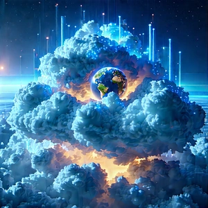 Cloud Computing Visualization With Image