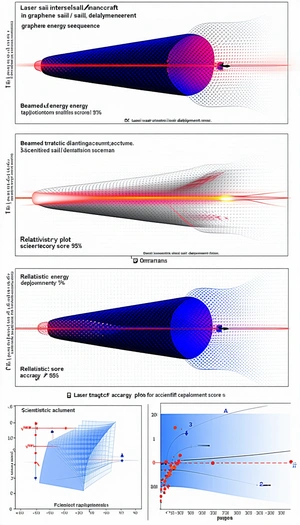 The Image Is A Graphic Representation Of A Laser Beam And Its Trajectory