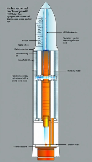 A Large, Orange, Cylindrical Object With A Blue Center
