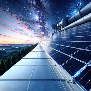 Innovative Renewable Energy Design With Image, There