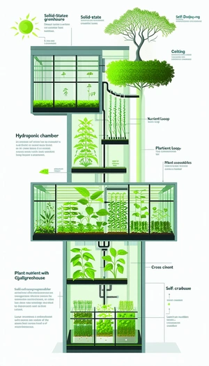 The Image Is A Poster That Shows A Variety Of Plants And Their Growth Stages