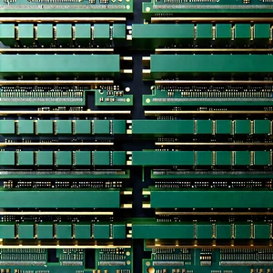 Close-up of memory module