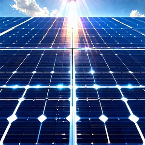 Solar Panel With Laser Scanning With Large Solar
