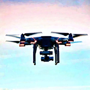 Drone With (digital:1.48) Artwork With Black Drone