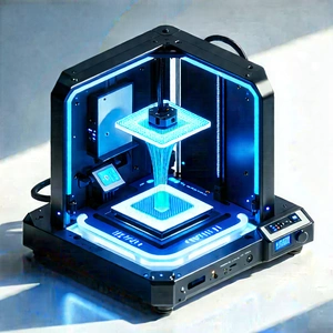 3d printer with data streams
