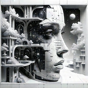 Tech Etching: Artificial intelligence visualization