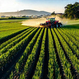 Agricultural Technology In Field Deployment With Large Tractor