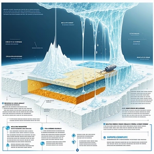 detailed illustration Earth's atmosphere