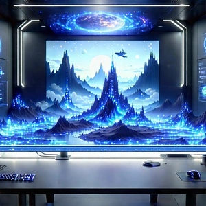 Entertainment Technology In Research Center With Image, There