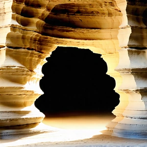 Nature Macro Photography: Natural Arch In Dry Season With Cave Large