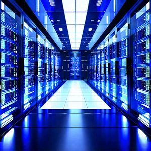 (futuristic:1.26) server room