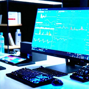 Healthcare technology in tech office