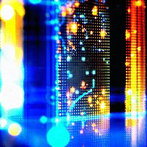 Close-up of sensor array