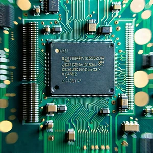 Close-up of memory module
