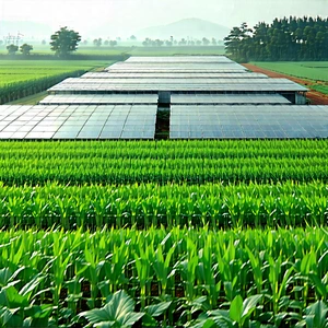 Tech Landscape Photography: Agricultural technology in (modern:1.27) laboratory