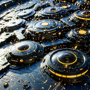 Close-up Of Sensor Array With Image, There