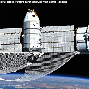 A Space Shuttle Is Shown In A Close-up View, With Its Underside Visible