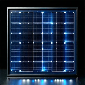 Solar panel with data streams