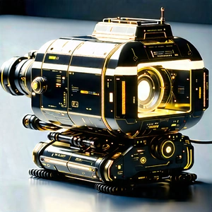 Innovative Communication Tool Design With Futuristic Camera