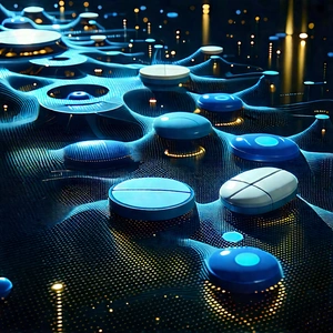 Healthcare Technology In Tech Office With Image, There
