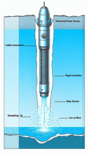 The Image Is A Diagram Showing The Process Of How Water Is Turned Into Ice