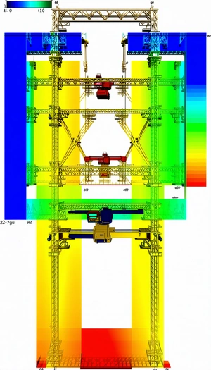 A Large Crane Is Shown In A Computer-generated Image