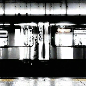 Urban Graphic Design: City subway in arts district