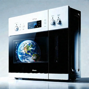Innovative Smart Appliance (design:1.14) With Black White