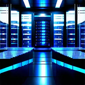 (futuristic:1.34) Server Room With Image, There