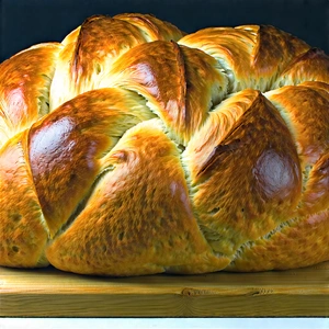 Lifestyle Landscape Photography: Artisanal Bread Prepared With Vibrant Colors With Large, Freshly
